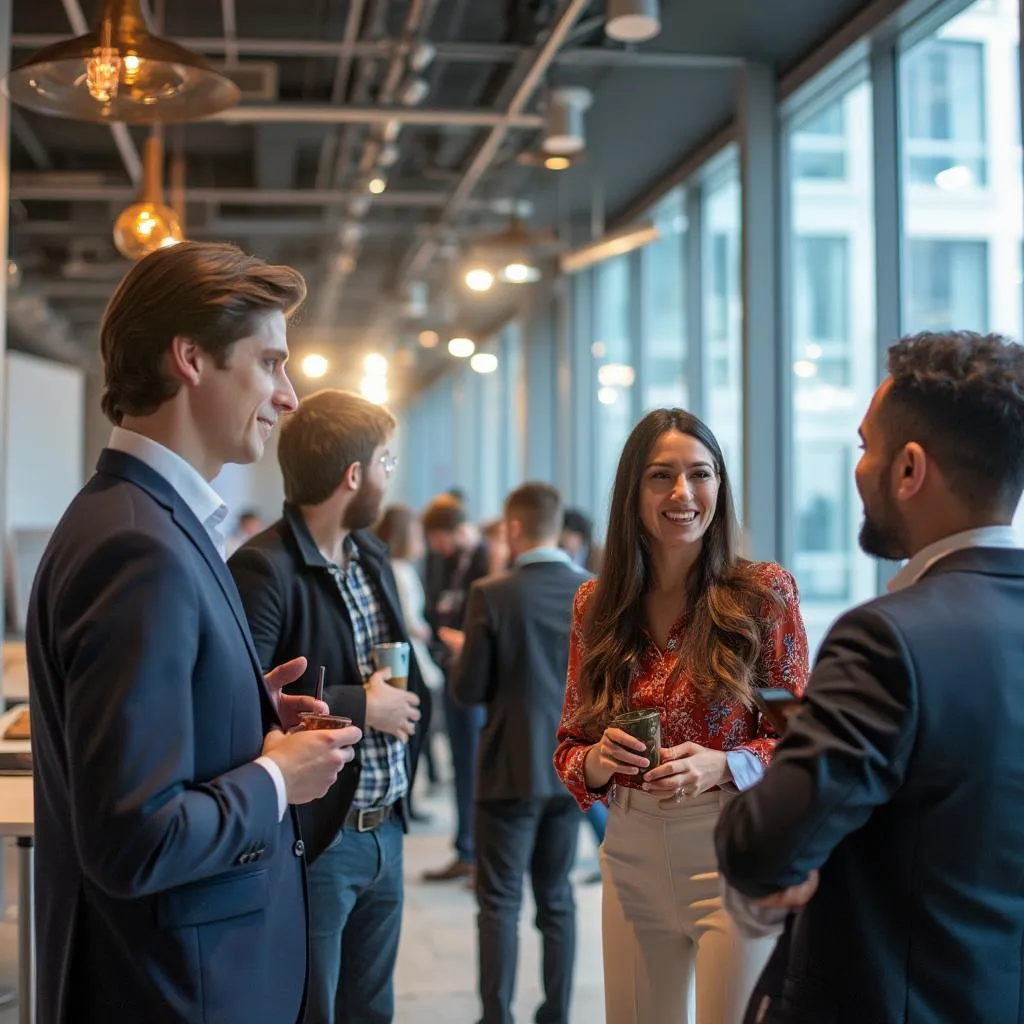 Networking entre estudiantes y empresas